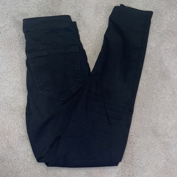 Topshop moto joni jeans leggings size 28 black - Picture 3 of 4